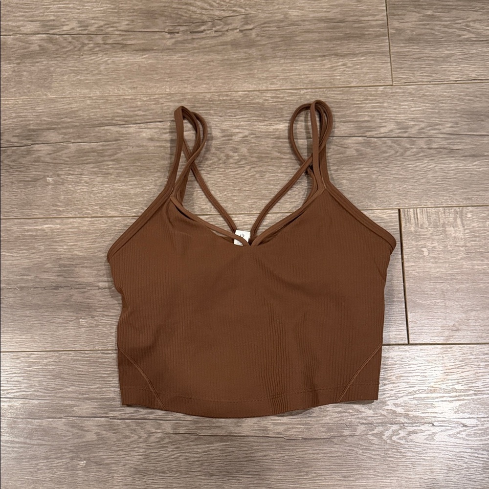 lululemon athletica Align Strappy Ribbed Tank Top size 4
